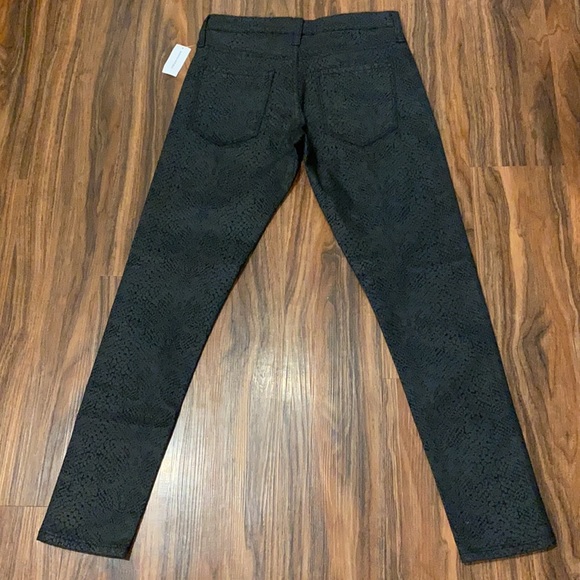 Banana Republic Mid Rise Skinny Snake Print Jean - Picture 7 of 12